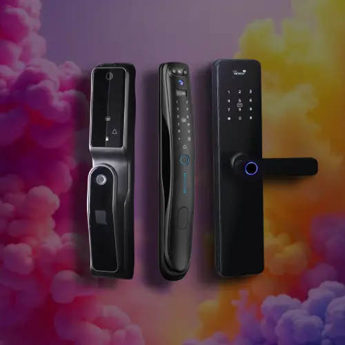 smart door lock fortress