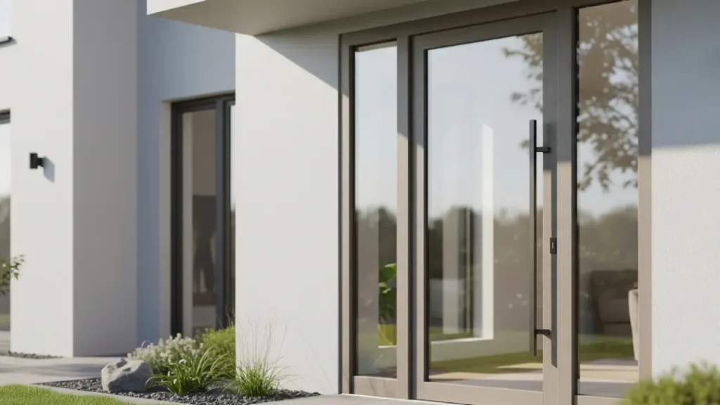 pintu minimalis kaca