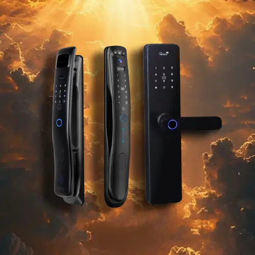 smart door lock fortress