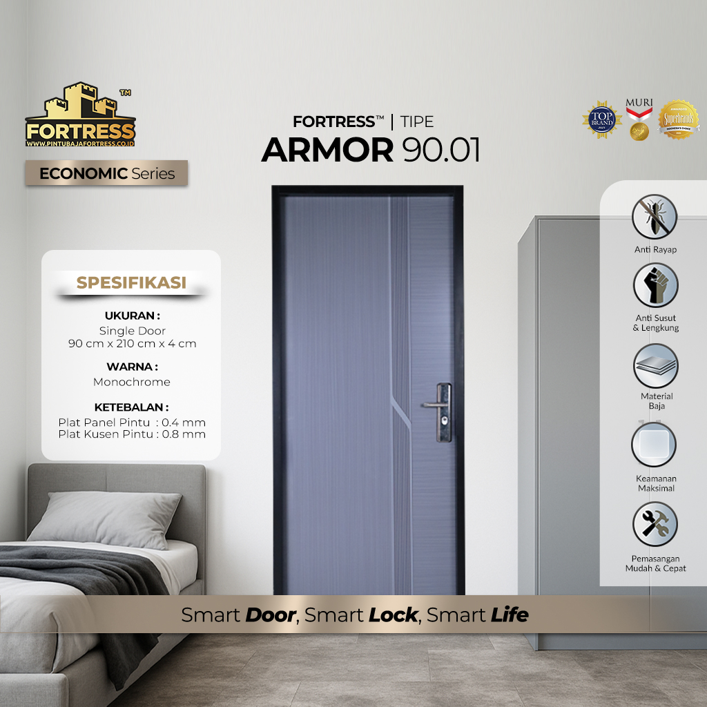 pintu baja fortress armor 90.01
