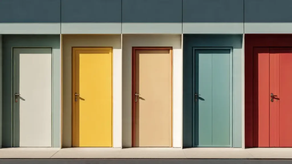 warna pintu depan minimalis