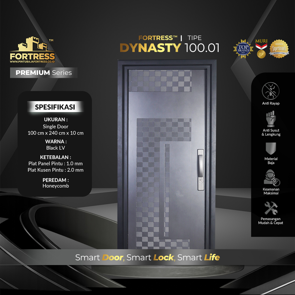 Pintu Baja Fortress DYNASTY 100.01