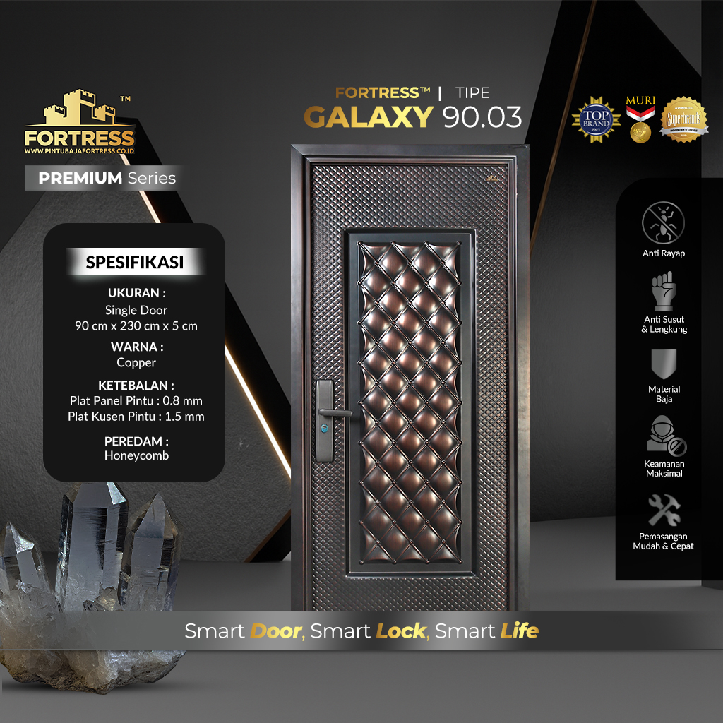 Pintu Baja Fortress Galaxy 90.03