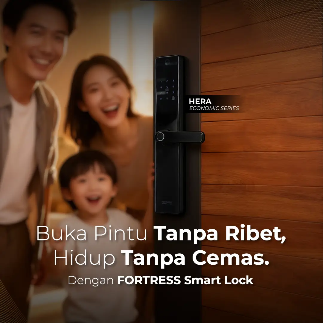 Smart Lock Fortress_ Inovasi Baru Sistem Keamanan Pintu Modern