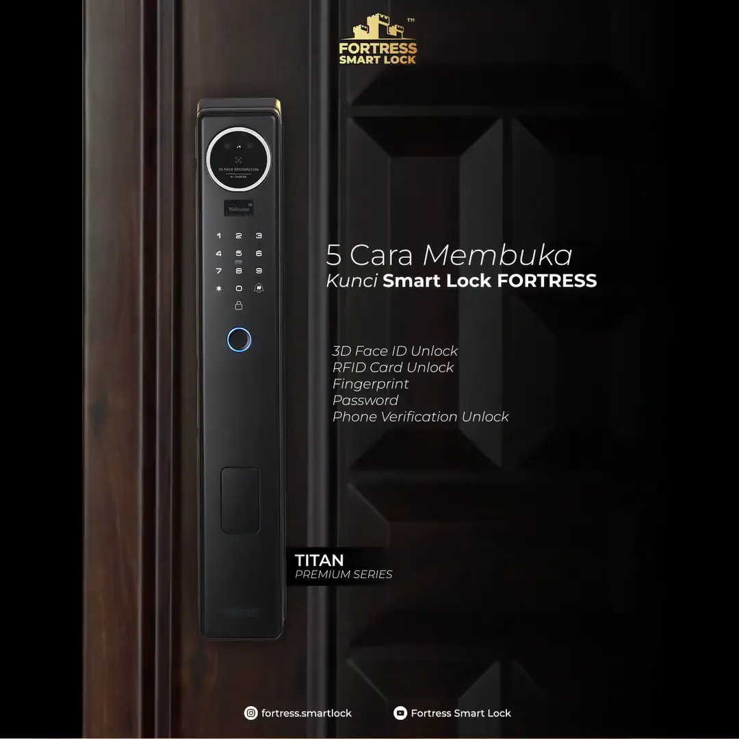 Tingkatkan Keamanan Pintu Rumah Anda dengan Smart Lock Fortress