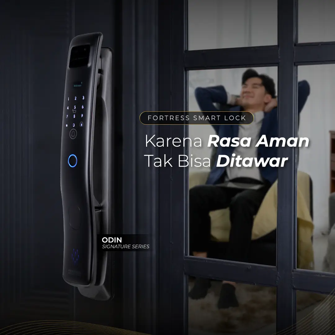 Tingkatkan Keamanan Pintu Rumah Klasik Anda dengan Smart Door Lock Fortress