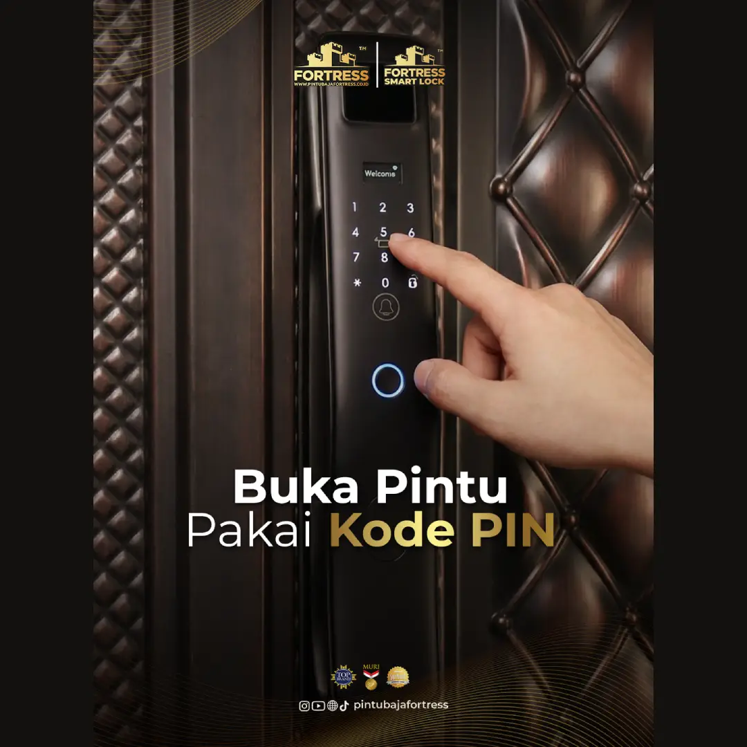 Smart Lock Fortress Solusi Handle Pintu Canggih dan Aman