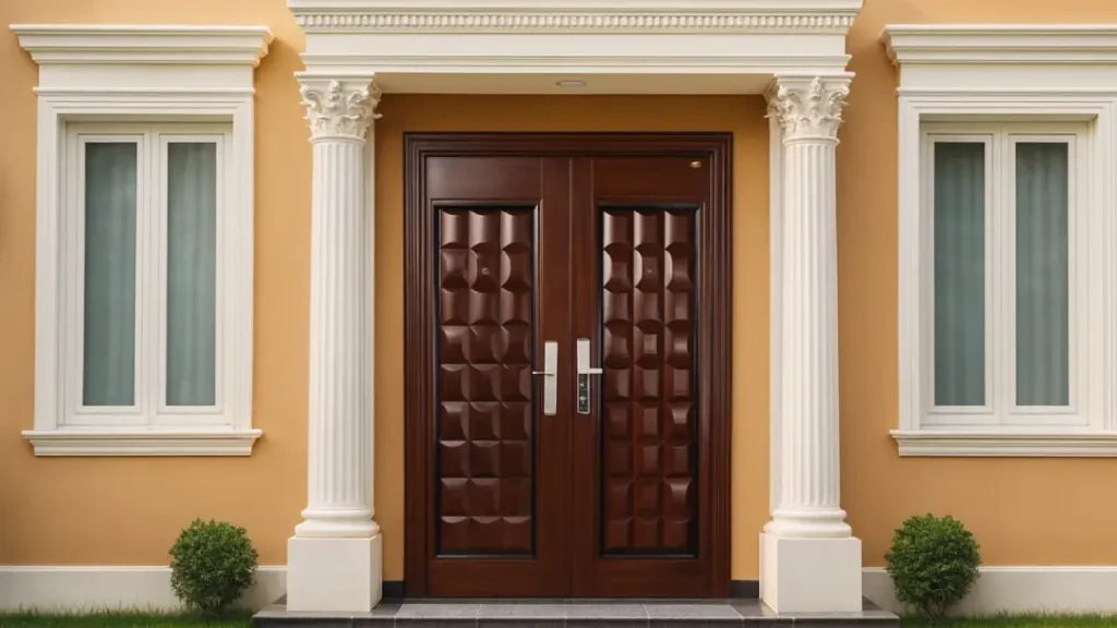 model pintu rumah mewah 2 pintu