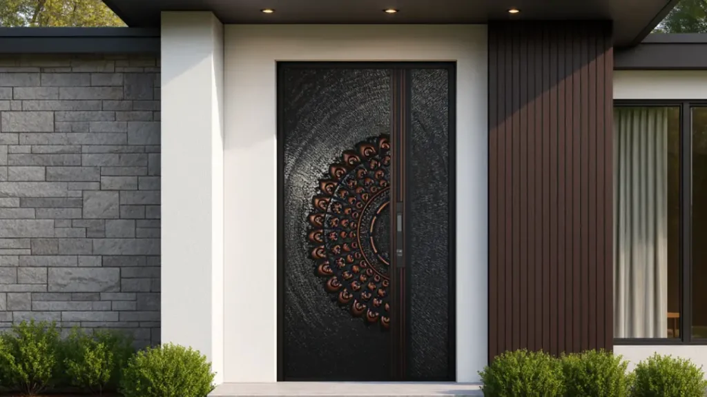 model pintu rumah mewah terbaru