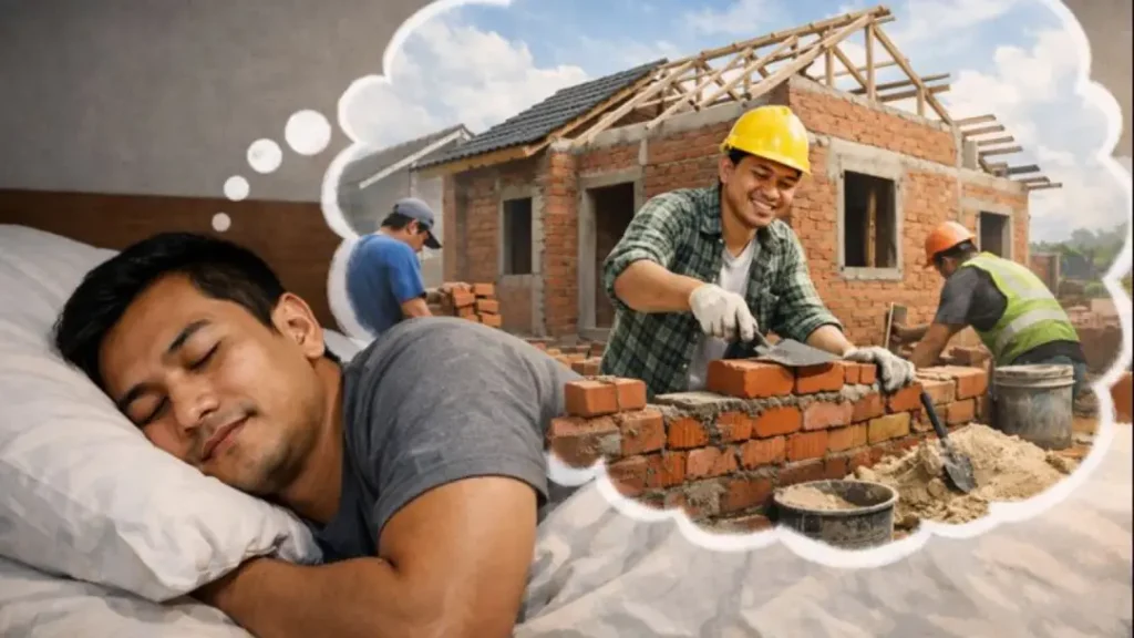 arti mimpi bangun rumah