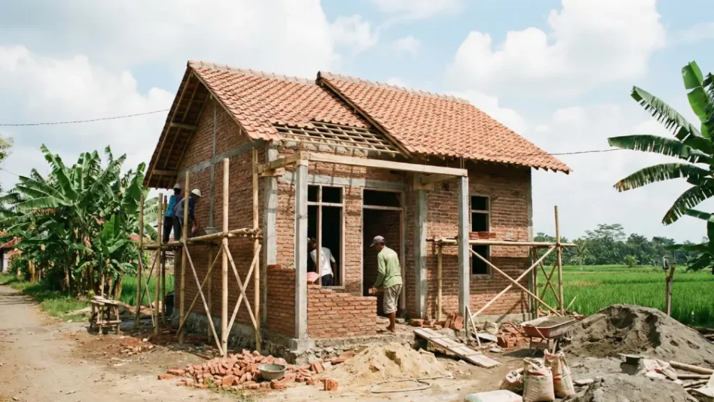 biaya bangun rumah per meter