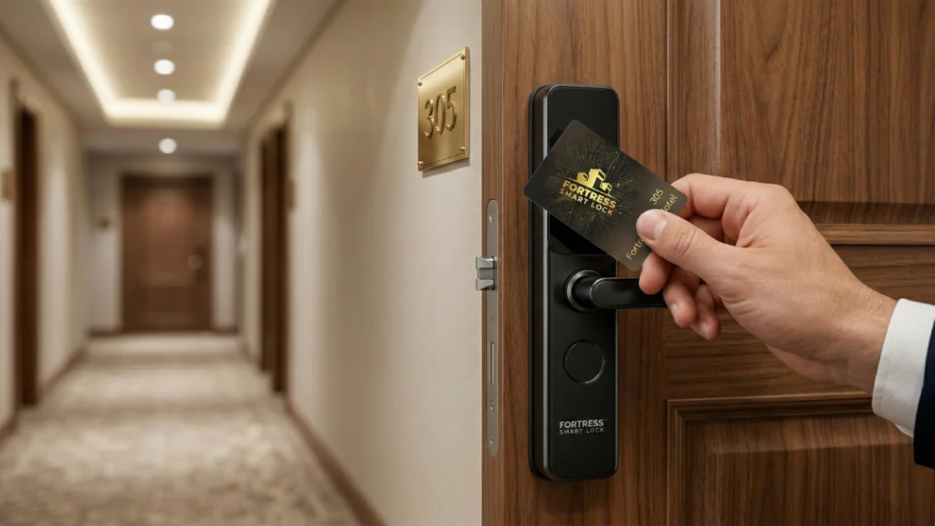 harga kunci pintu hotel pakai kartu