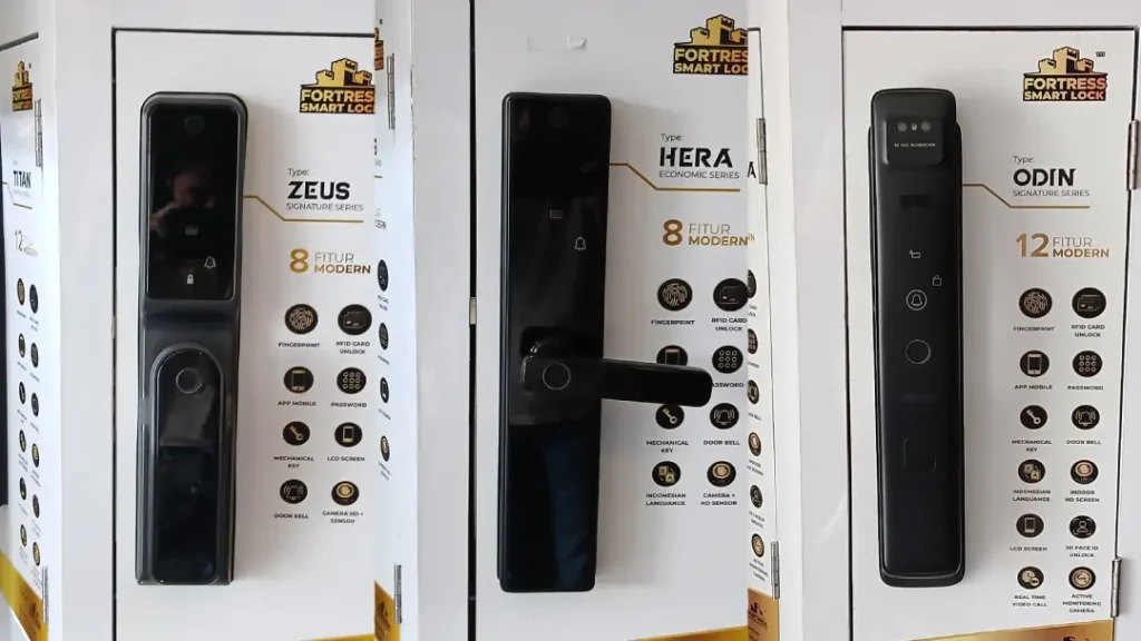 smart door lock fortress terbaik