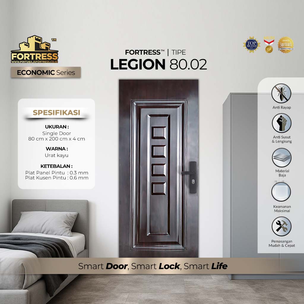 Pintu Baja Fortress Tipe LEGION 80.02