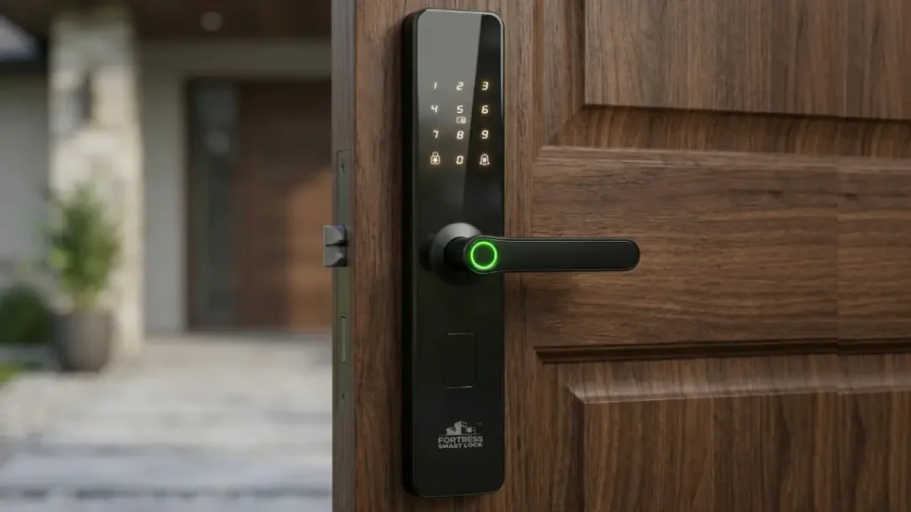 gagang pintu smart lock