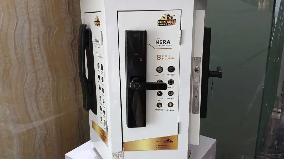 jual smart door lock fortress tipe hera