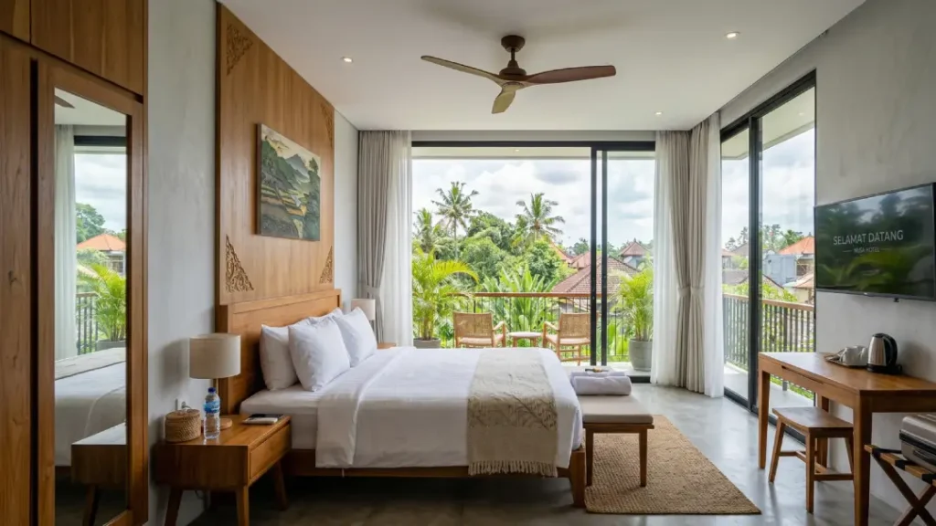 kamar hotel minimalis