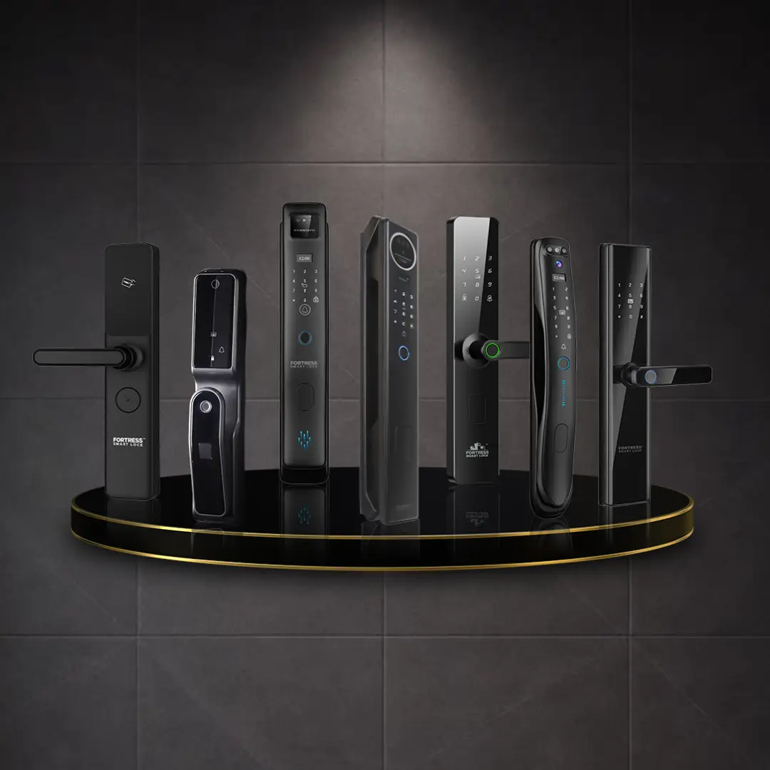 smart door lock fortress