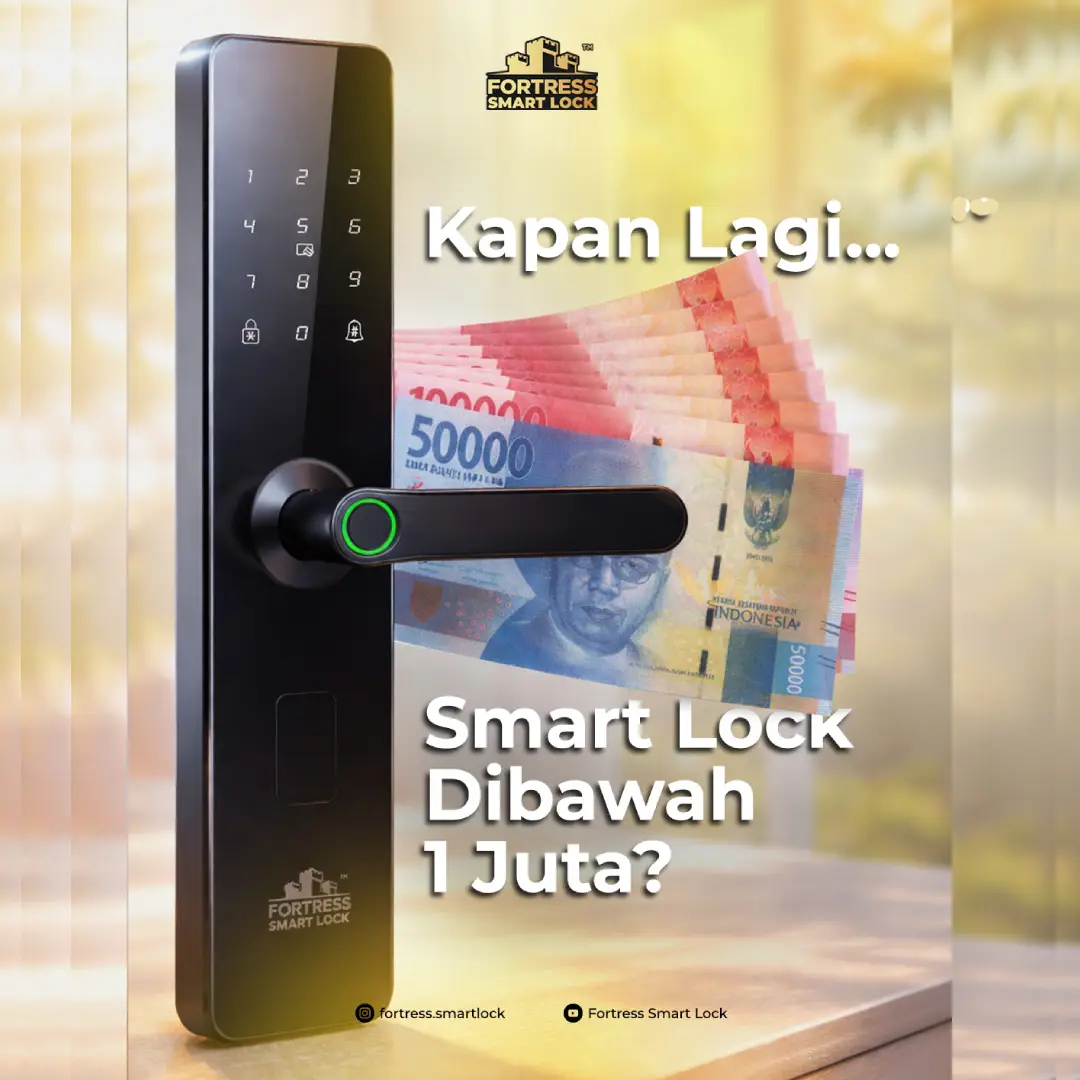 smart door lock fortress dibawah 1 jutaan