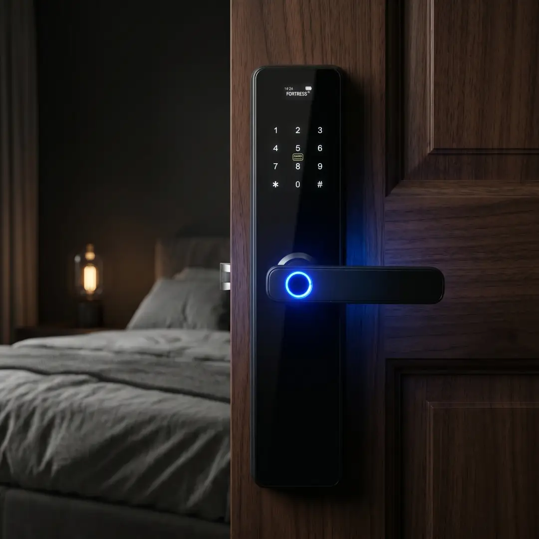 smart door lock kamar tidur