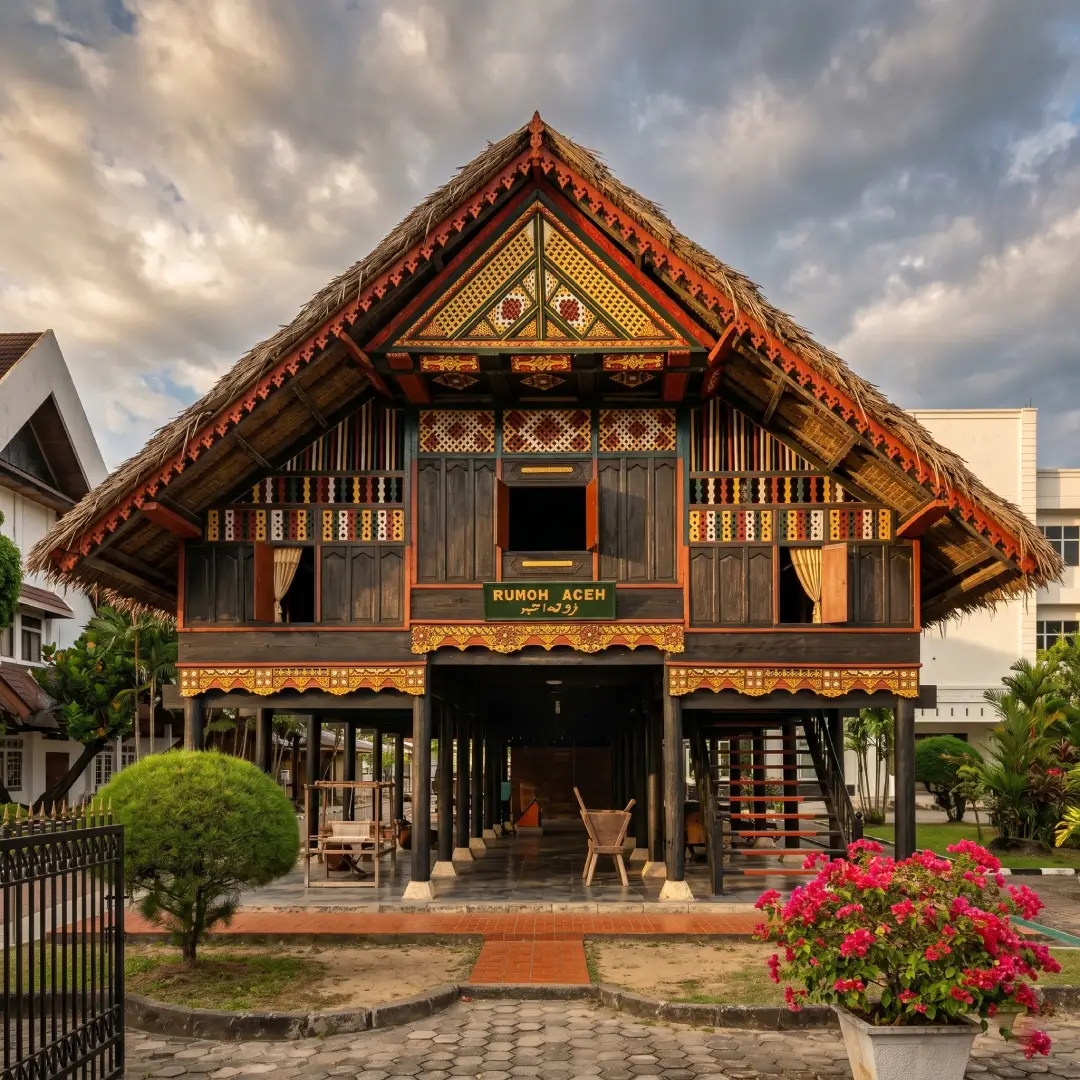 Krong Bade Rumah Adat Aceh