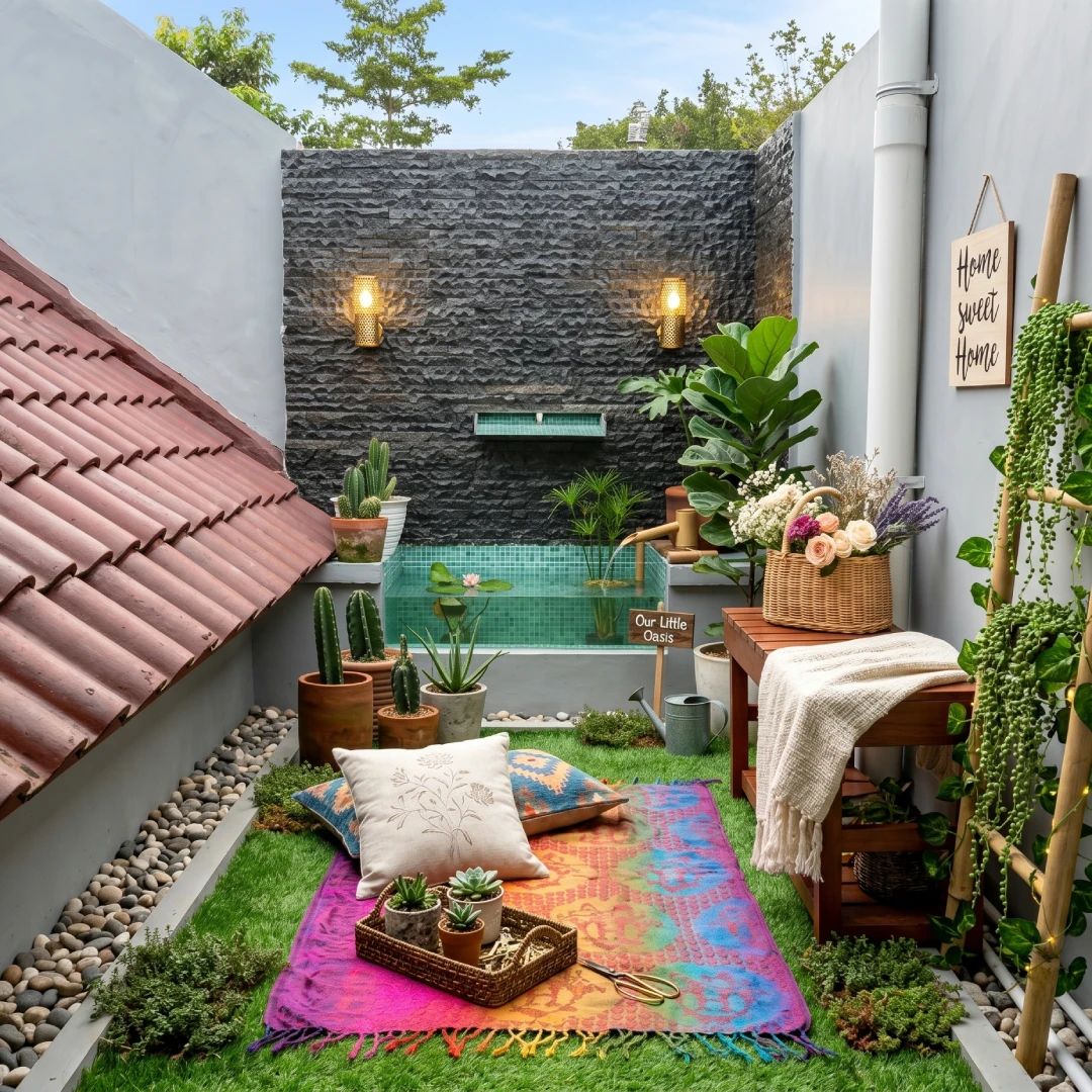 Rooftop Model Mini Garden