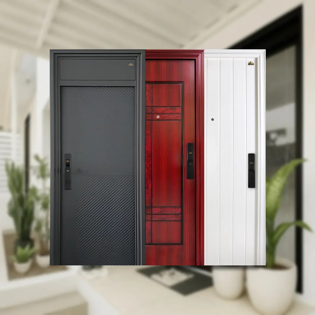 pintu fortress minimalis berbahan baja