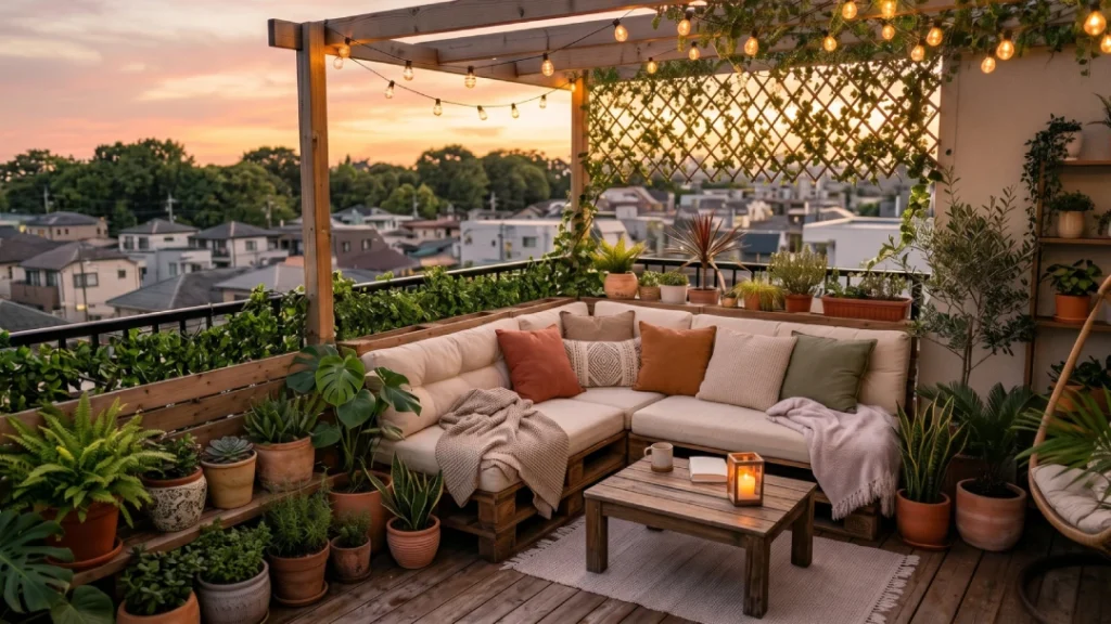 rooftop rumah sederhana