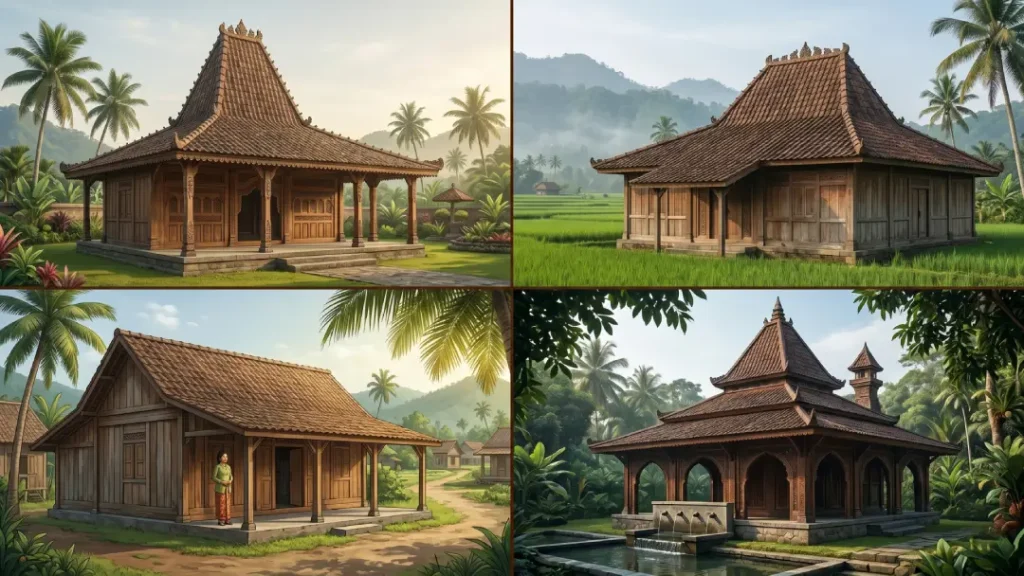 rumah adat jawa tengah