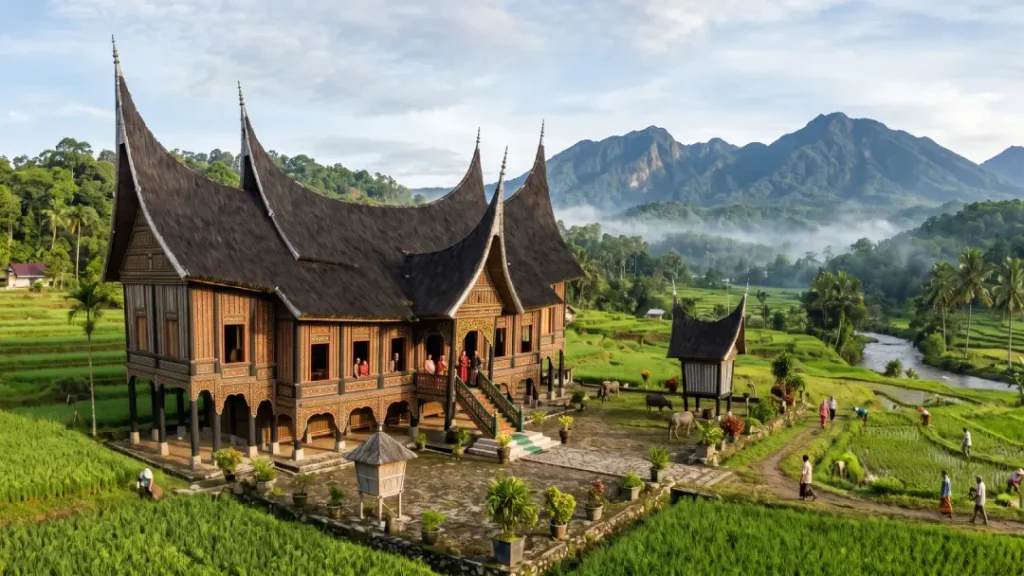 rumah adat sumatera barat