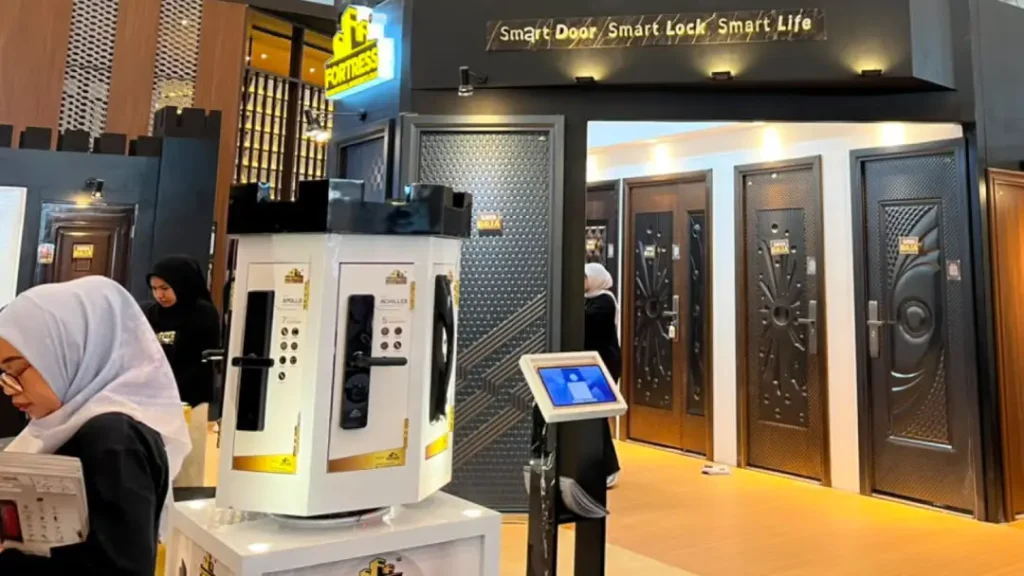 FORTRESS Smart Lock Ramaikan Indo Build Tech 2026