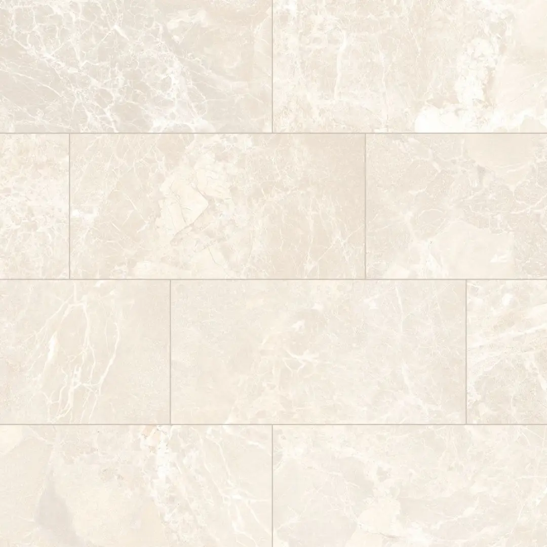 Keramik Warna Cream Motif Batuan Alam Terang