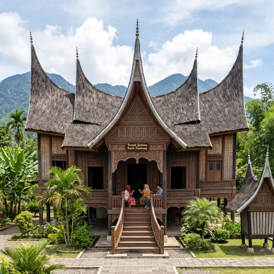 Rumah Adat Khas Minang