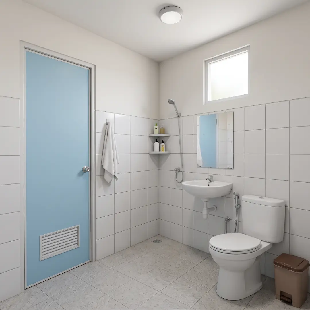 pintu kamar mandi plastik