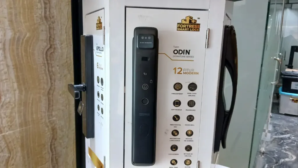 cara pasang fortress smart lock odin