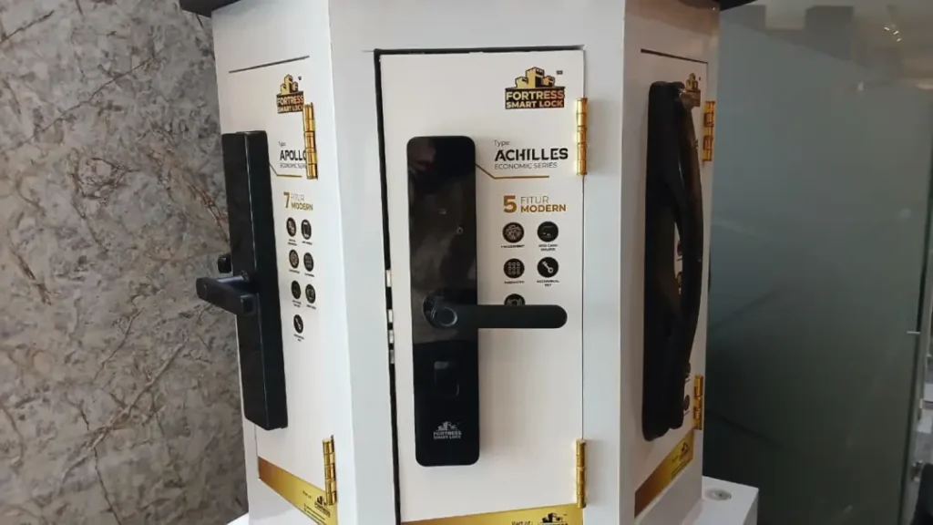 cara setting fortress smart lock achilles