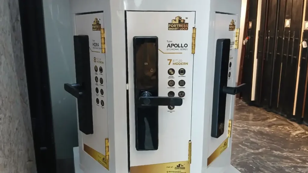 cara setting fortress smart lock apollo