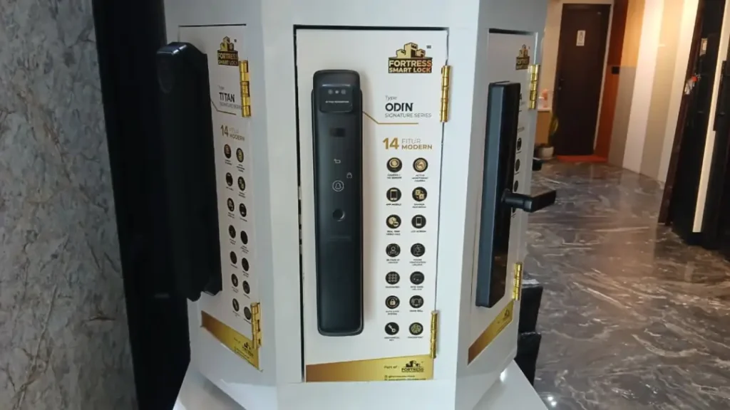 cara setting fortress smart lock odin