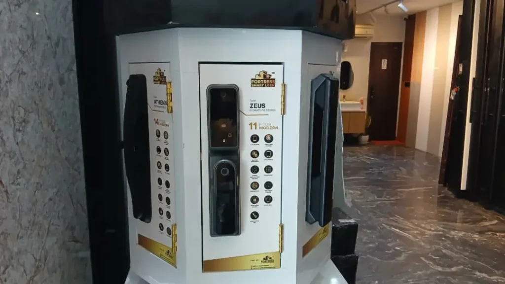 cara setting fortress smart lock zeus