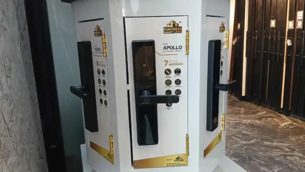 macam cara kunci smart lock fortress apollo