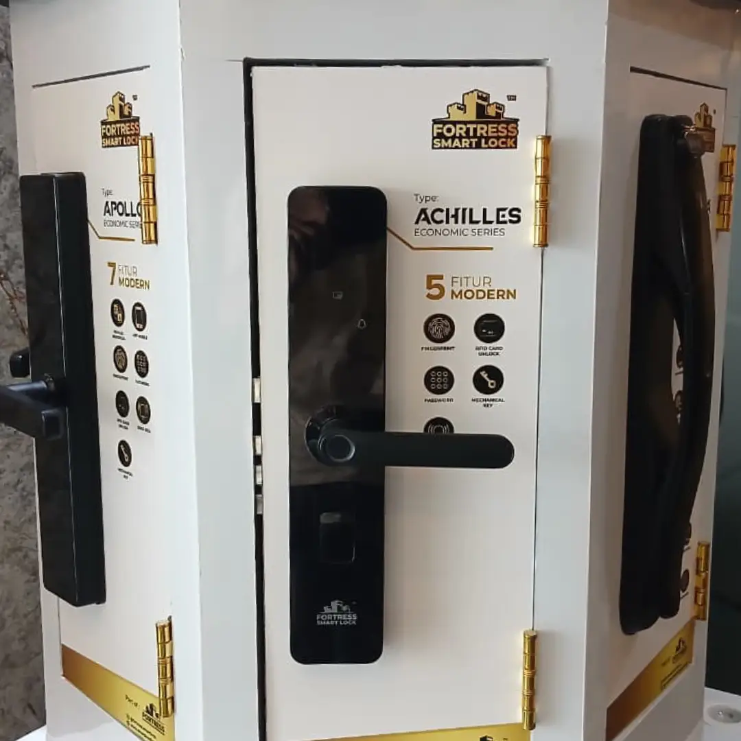 smart door lock merk fortress tipe achilles