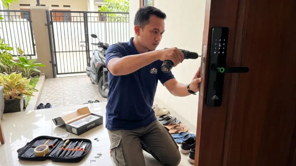 jasa pasang smart door lock bandung