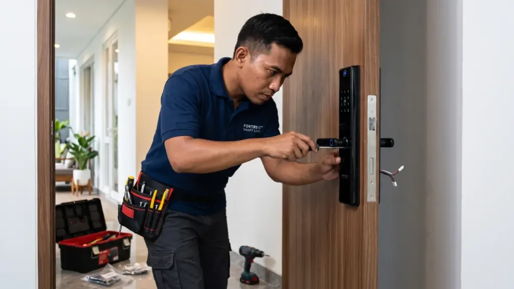 jasa pasang smart door lock bogor