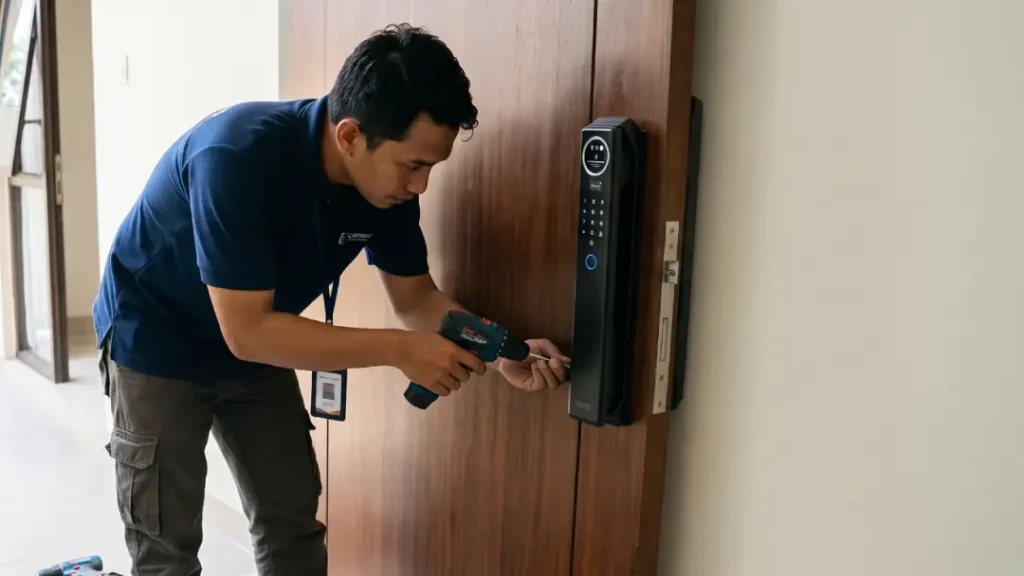 jasa pasang smart door lock tangerang