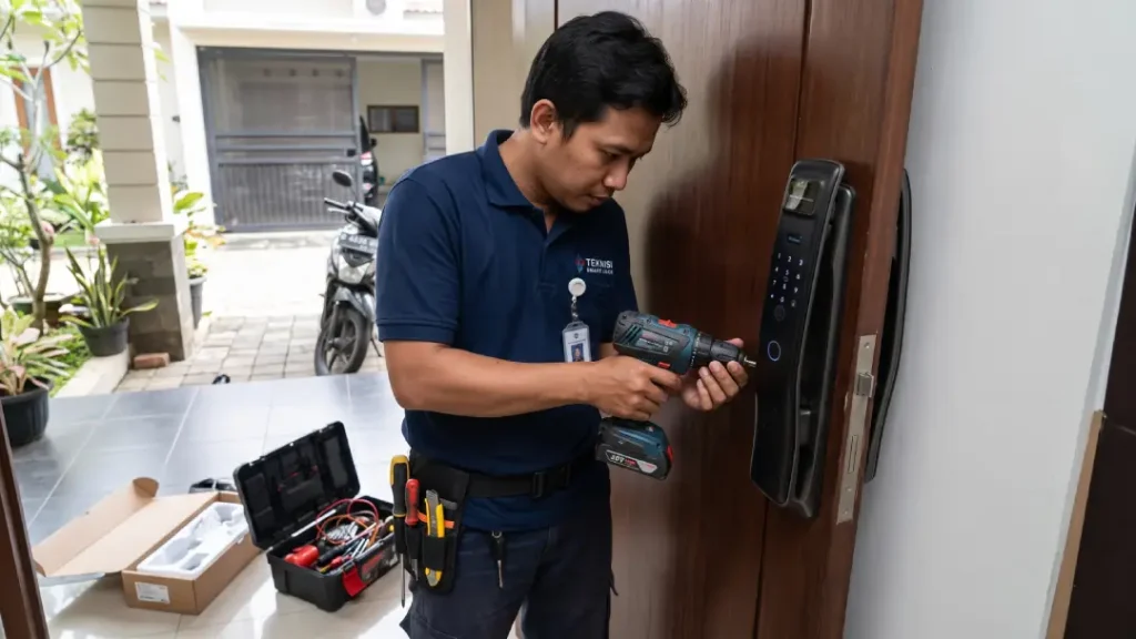 jasa pasang smart lock fortress