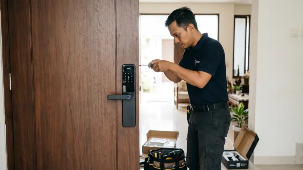 jasa pasang smart lock manual