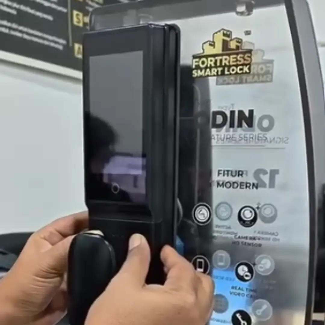 reset smart door lock fortress odin